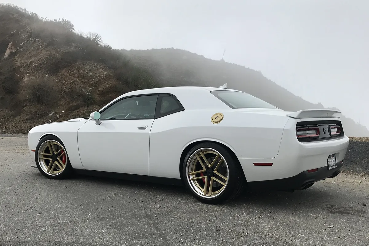 Dodge Challenger on Forgiato Tec 3.7 wheels