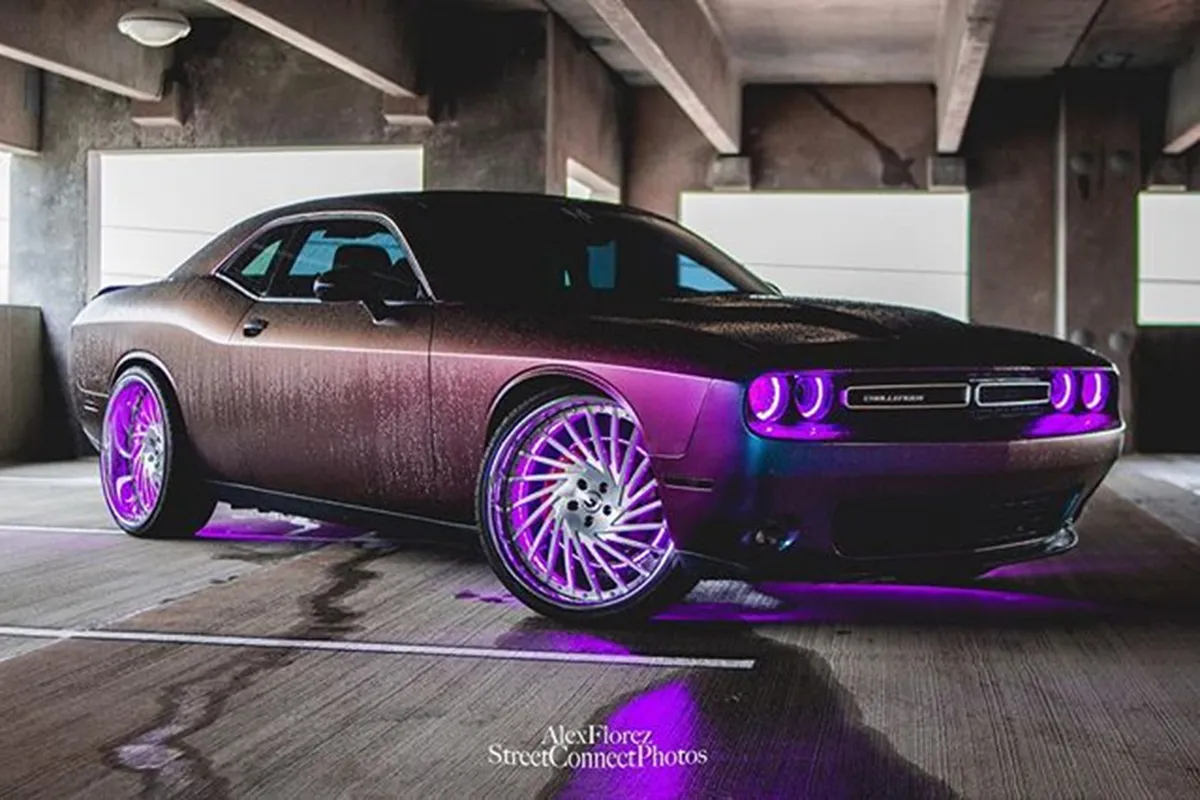 Dodge Challenger on Forgiato Ventoso wheels
