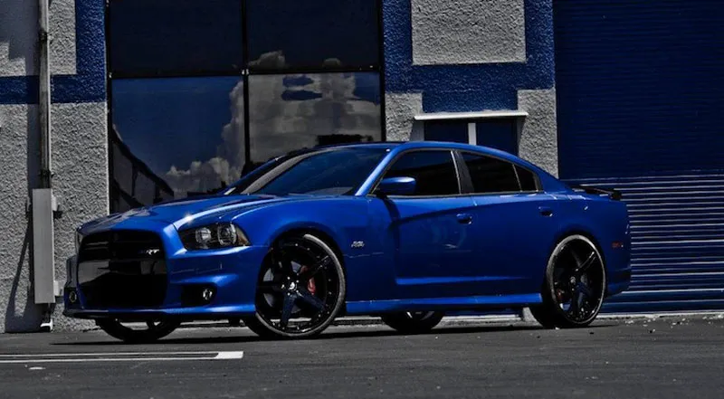 Dodge Charger on Forgiato Aggio-ECL wheels