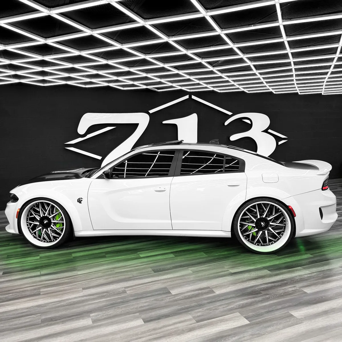 Dodge Charger on Forgiato Blocco wheels