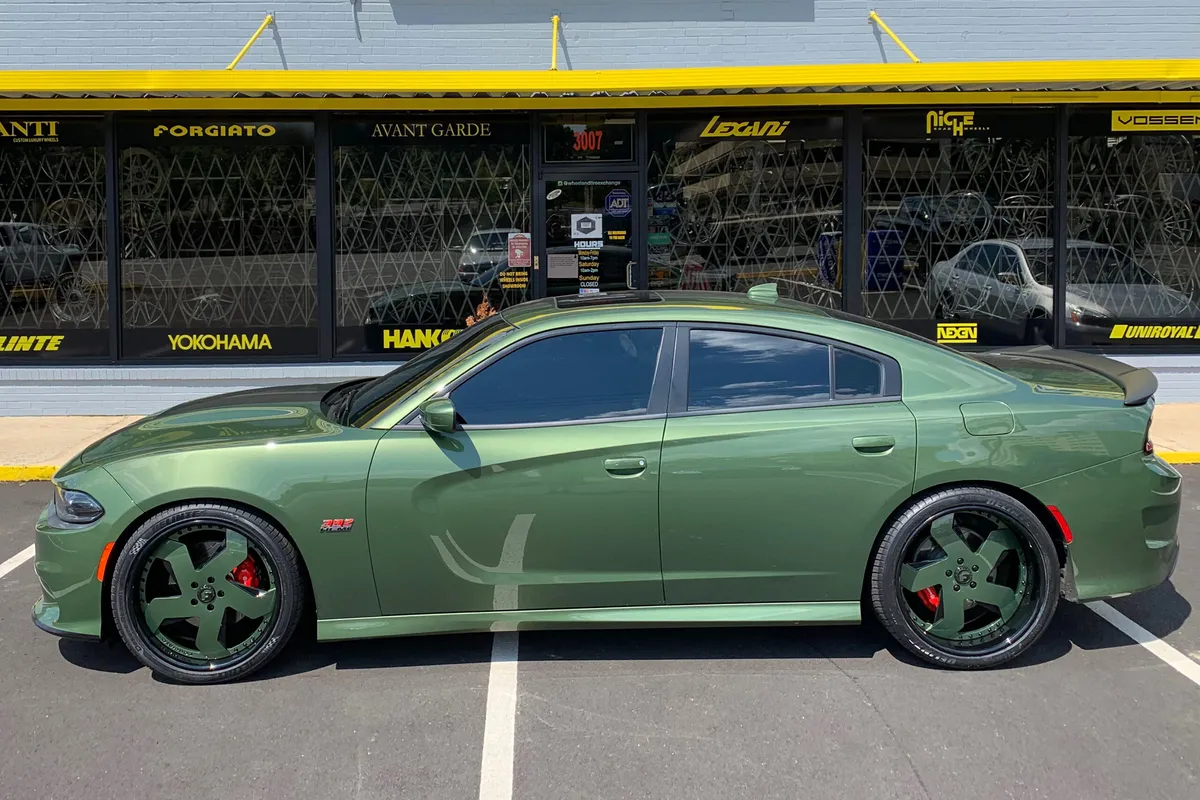 Dodge Charger on Forgiato Certo wheels
