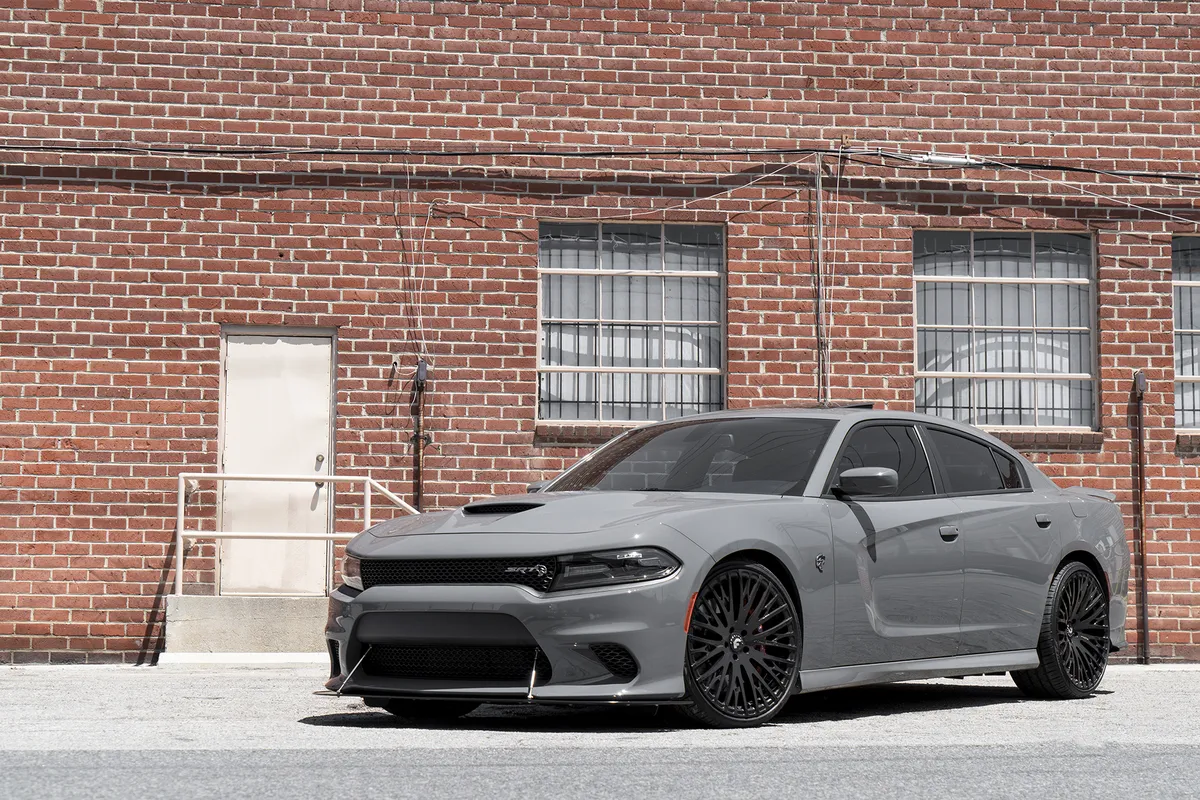Dodge Charger on Forgiato Cravatta wheels