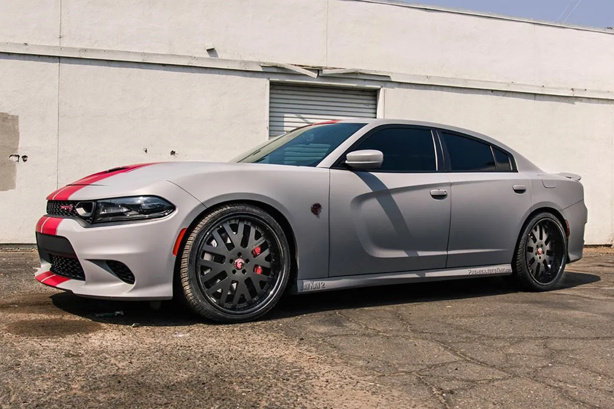 Dodge Charger on Forgiato Dito wheels