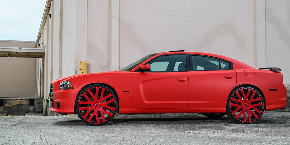 Dodge Charger on Forgiato Dito-M wheels