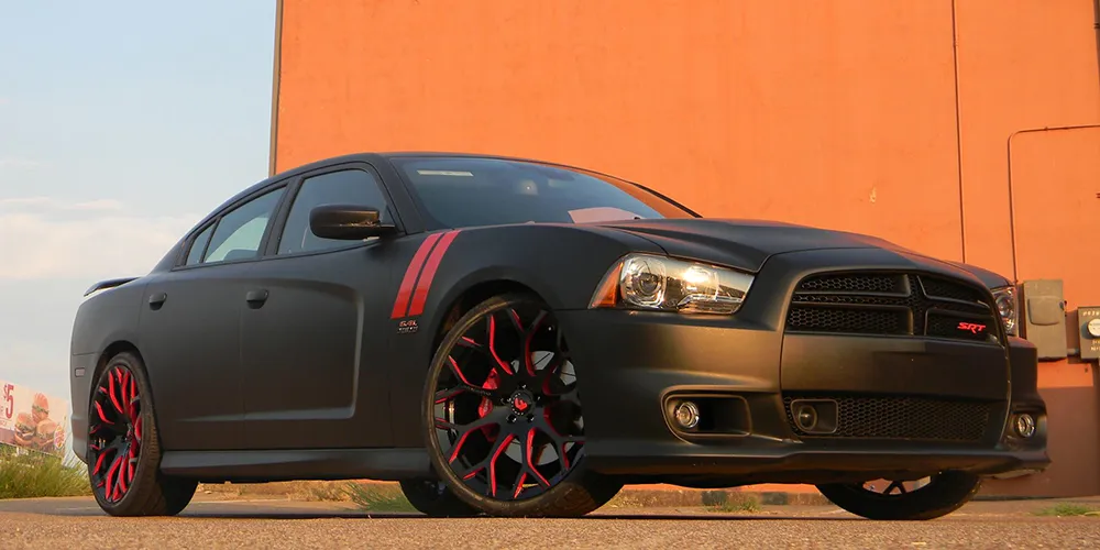 Dodge Charger on Forgiato Drea-M wheels