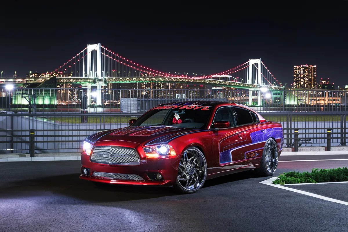 Dodge Charger on Forgiato Finestro wheels