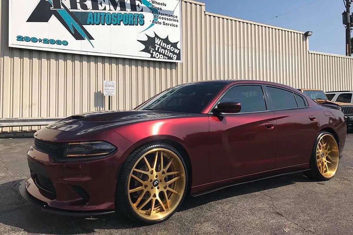Dodge Charger on Forgiato Maglia wheels