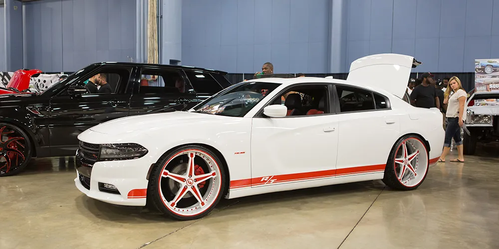Dodge Charger on Forgiato Martellato wheels