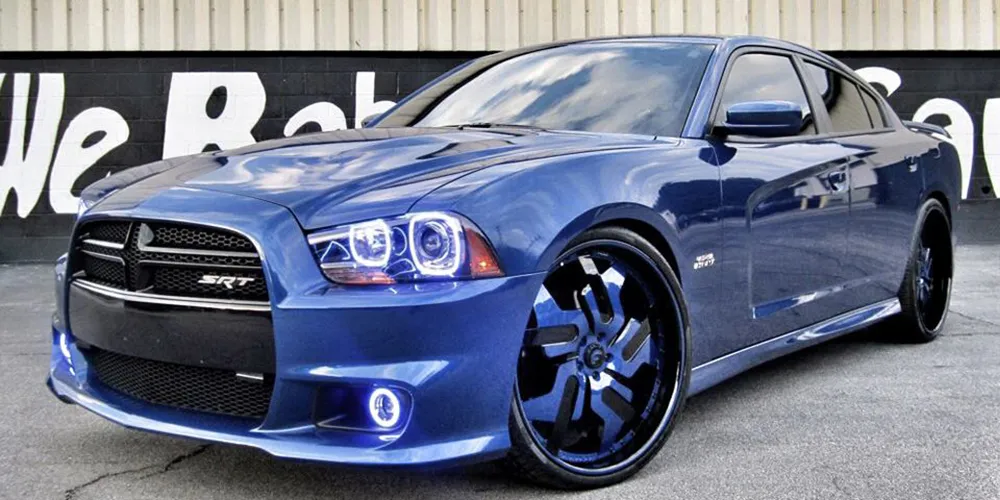 Dodge Charger on Forgiato Prometeo-L wheels