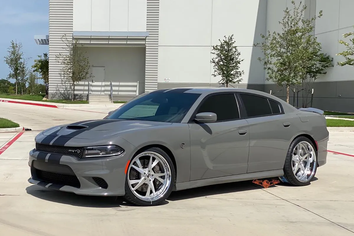 Dodge Charger on Forgiato S221 wheels