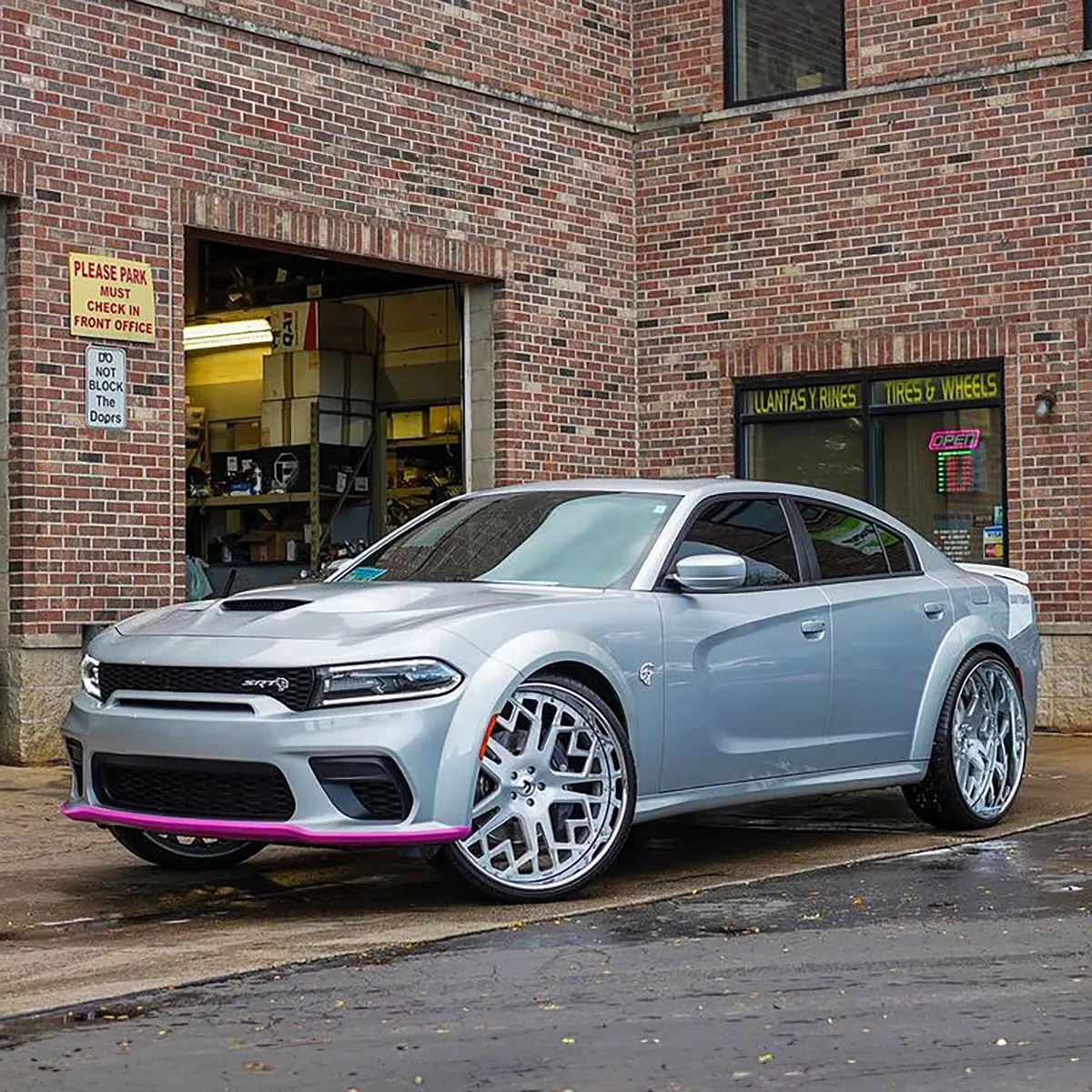 Dodge Charger on Forgiato Sistemo wheels