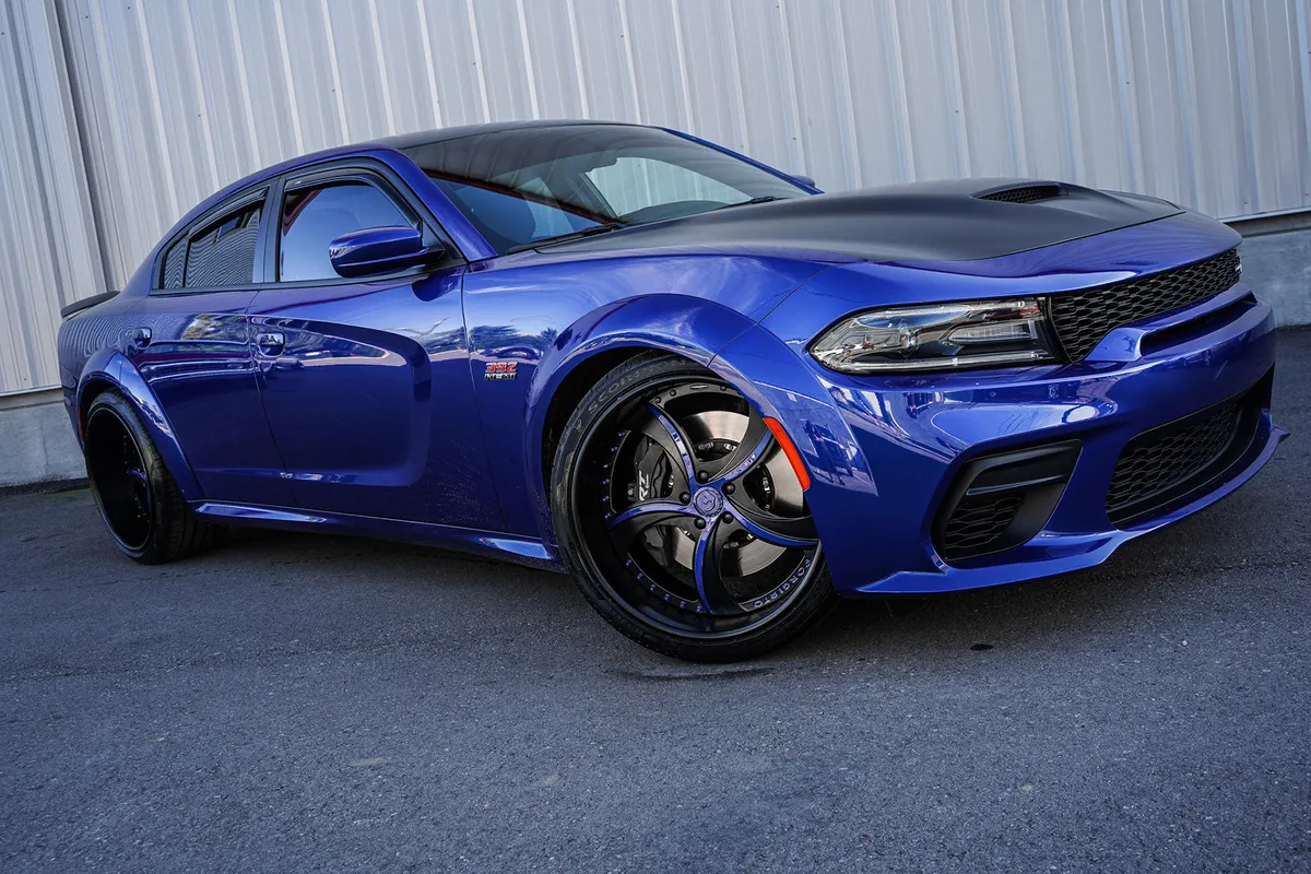 Dodge Charger on Forgiato Tarrsi wheels