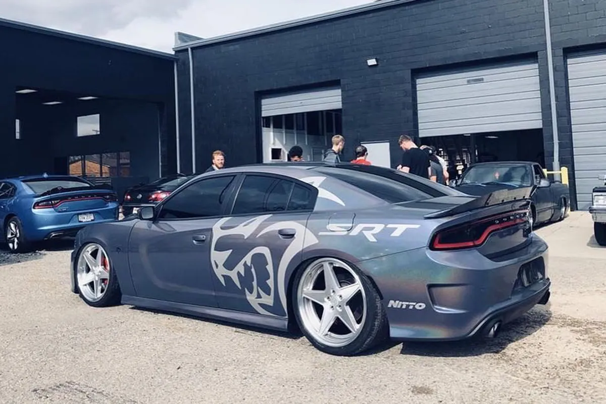 Dodge Charger on Forgiato Tec 3.2 R wheels