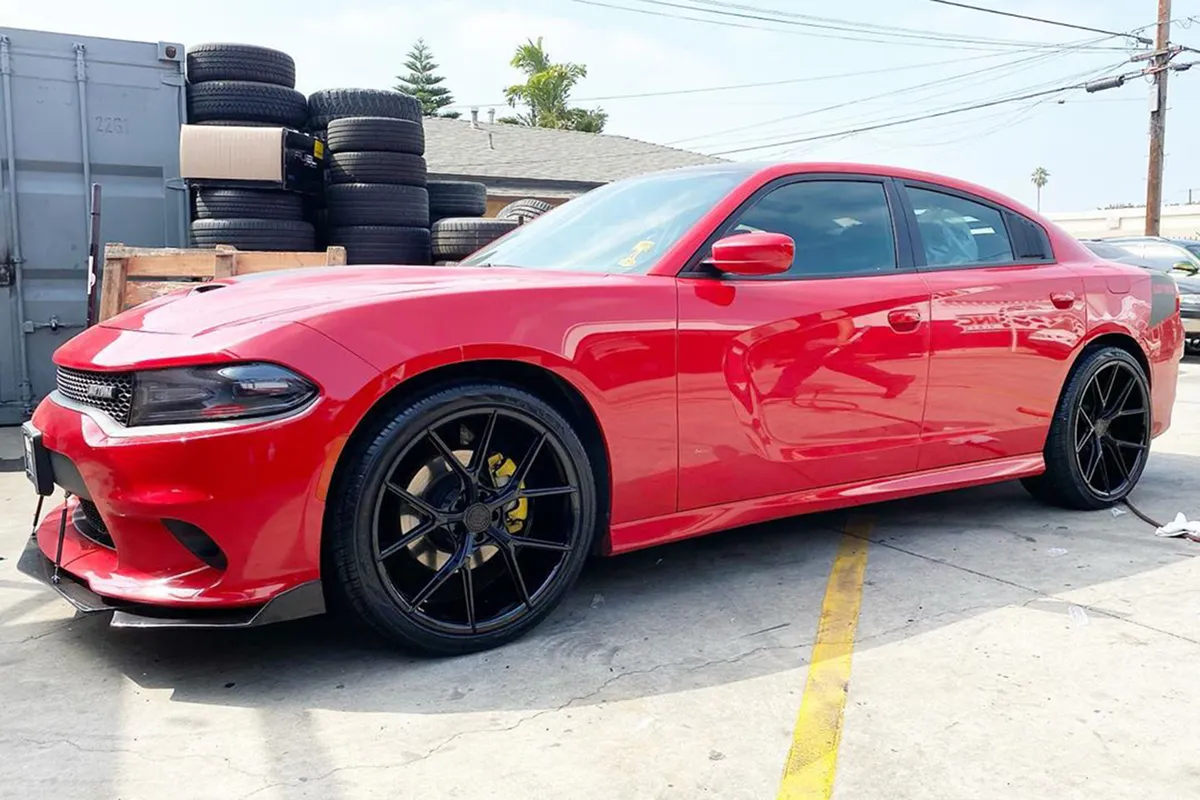 Dodge Charger on Forgiato Tec S2 wheels