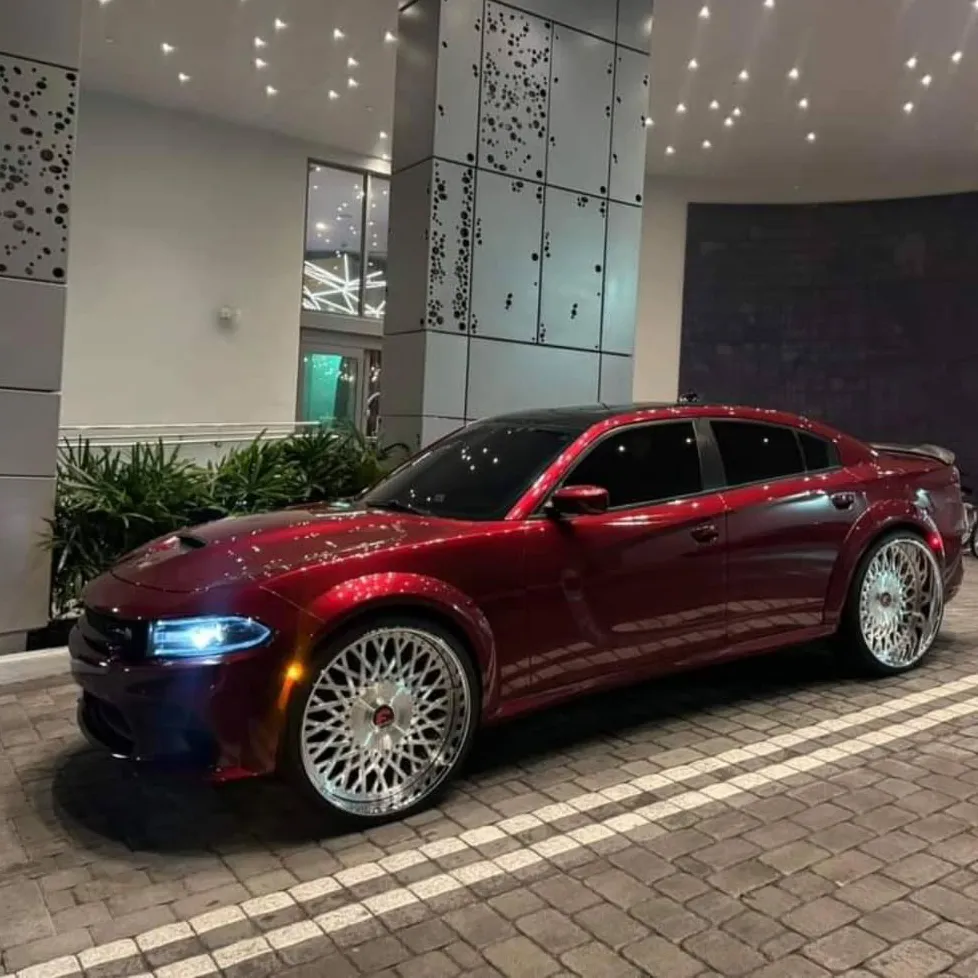 Dodge Charger on Forgiato Tessutto wheels