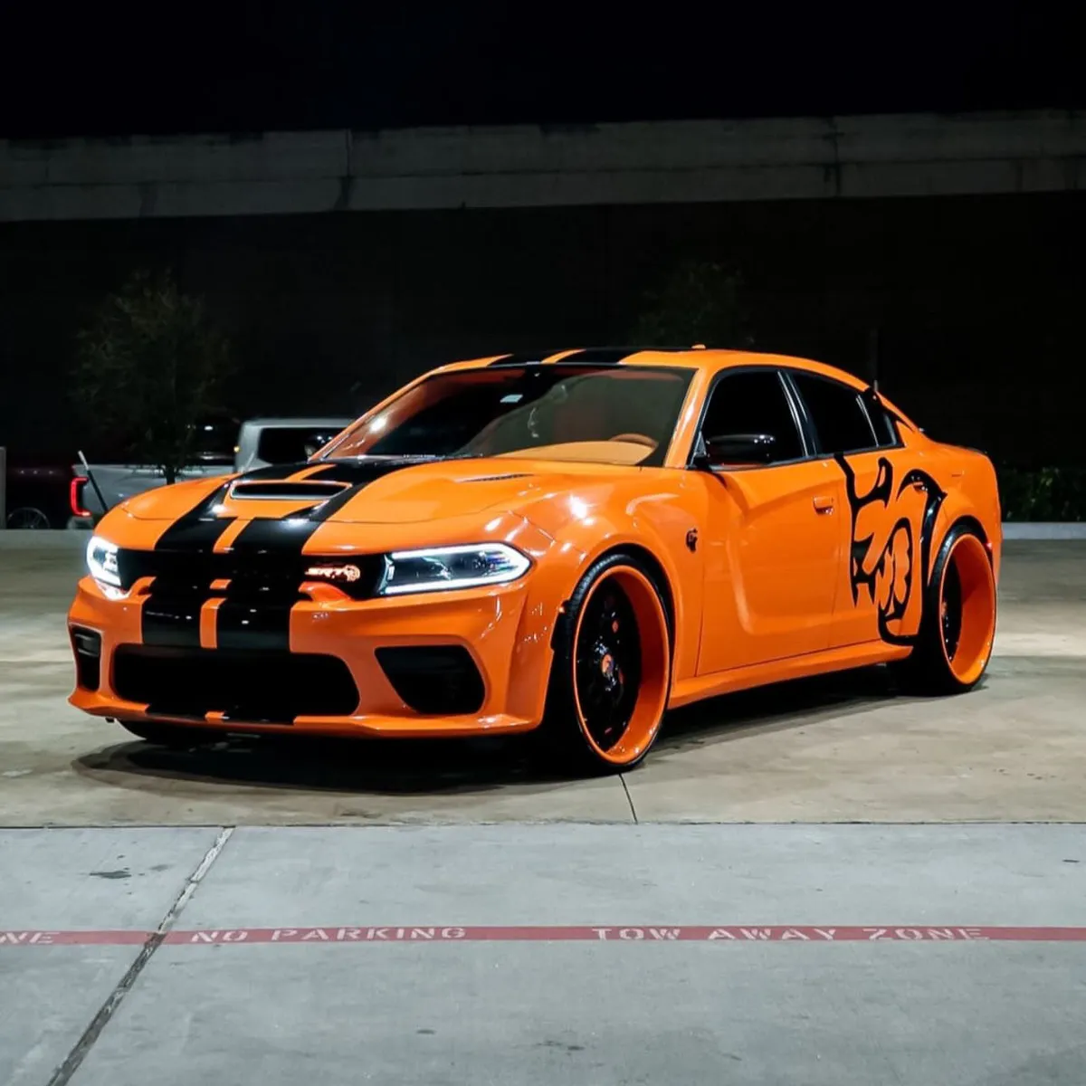 Dodge Charger on Forgiato Twisted Maglia wheels