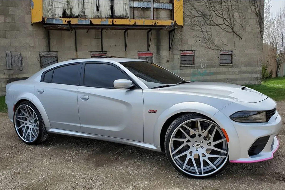 Dodge Charger on Forgiato Twisted Maglia 2 Ecl wheels