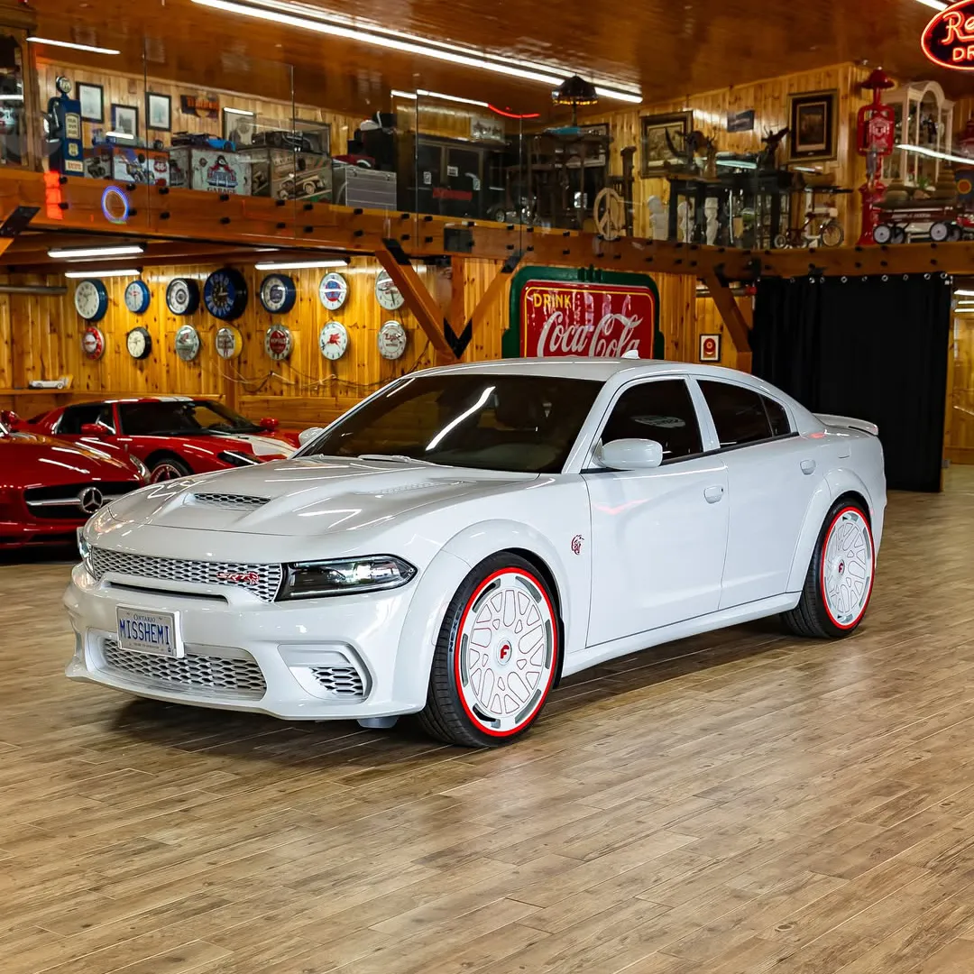 Dodge Charger on Forgiato Twisted Maglia Ra M wheels