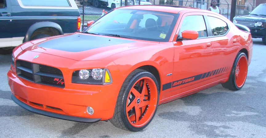 Dodge Charger on Forgiato Veccio wheels