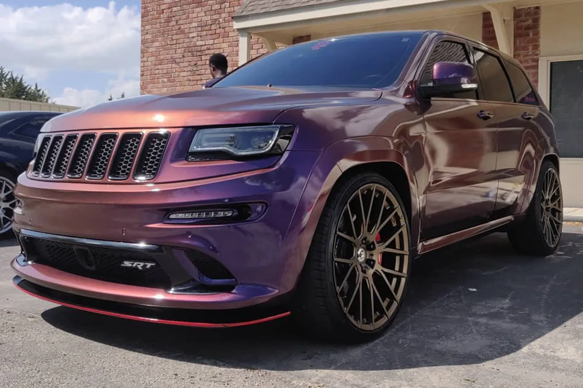 Jeep Cherokee on Forgiato Flow wheels