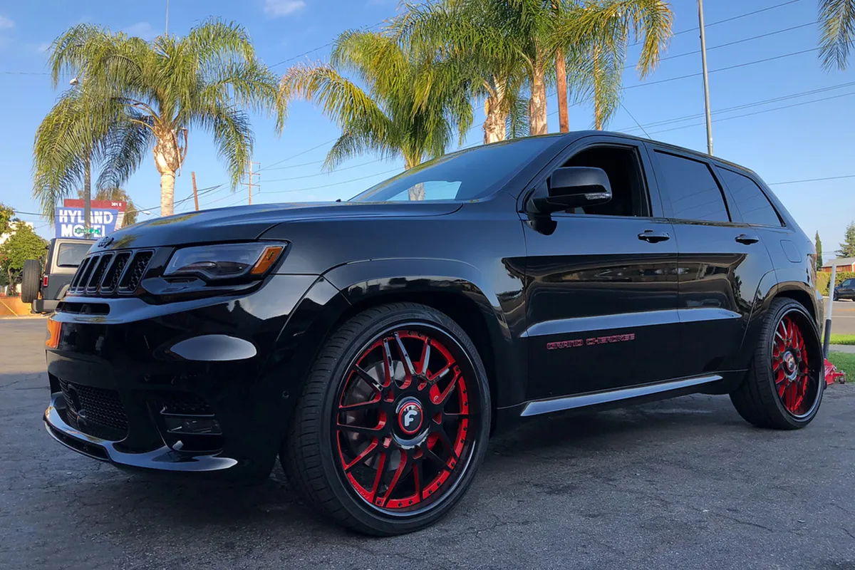 Jeep Cherokee on Forgiato Maglia wheels
