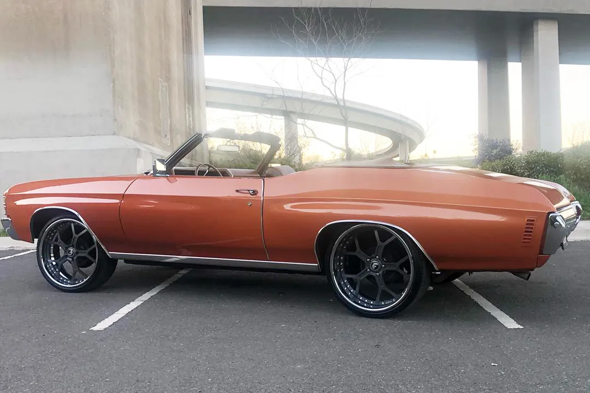 Chevrolet Chevelle on Forgiato GTR wheels