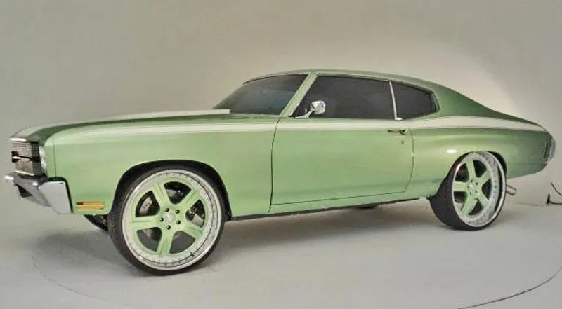 Chevrolet Chevelle on Forgiato Trifolio wheels