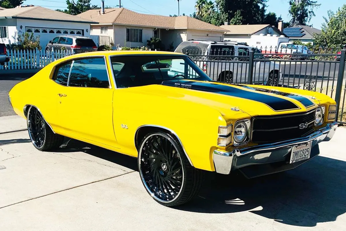 Chevrolet Chevelle on Forgiato Ventoso wheels