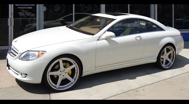 Mercedes-Benz CLS on Forgiato Aggio-B wheels