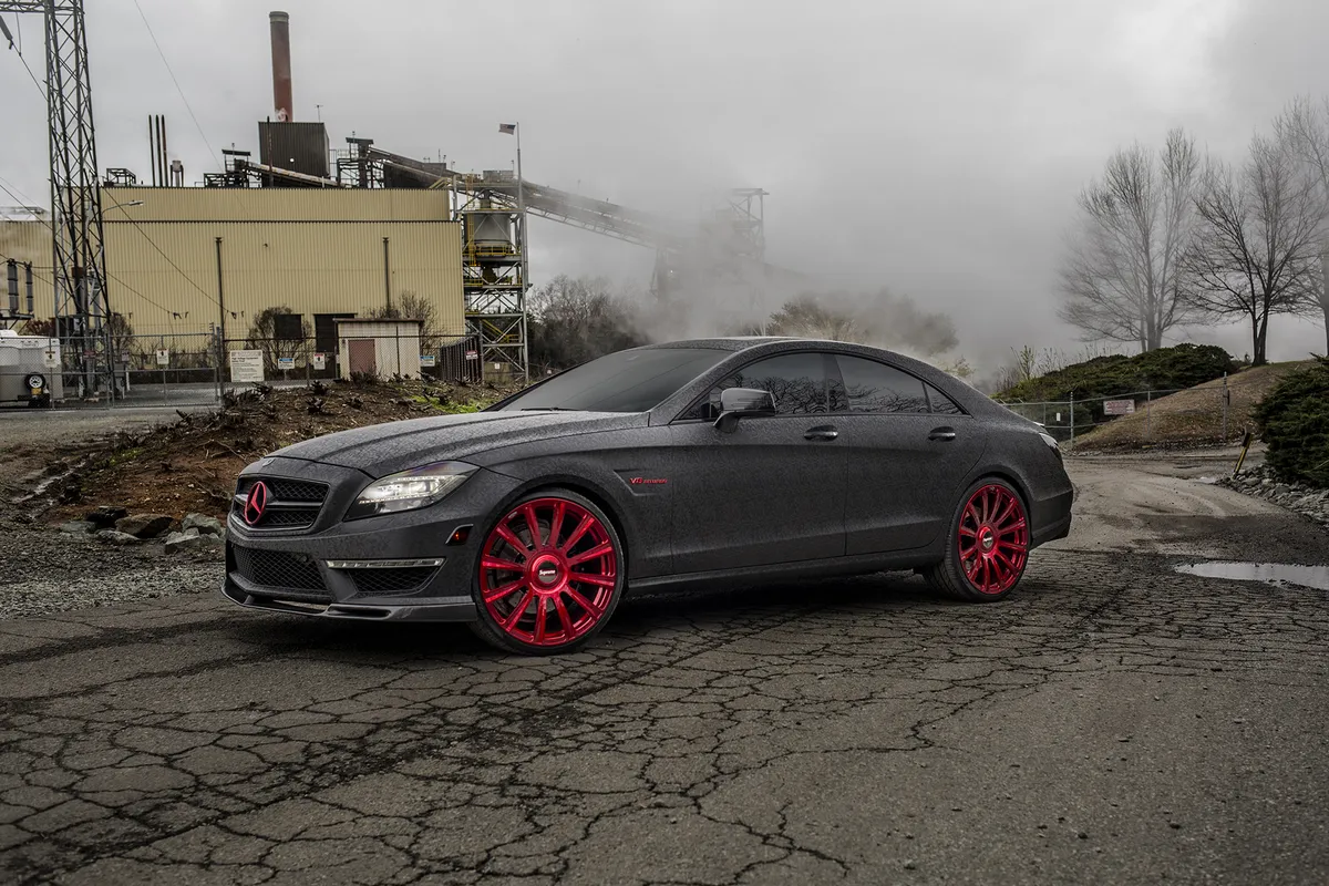 Mercedes-Benz CLS on Forgiato Lavorato-M wheels