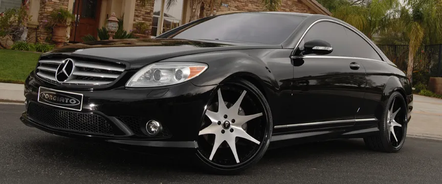 Mercedes-Benz CLS on Forgiato Piastra wheels