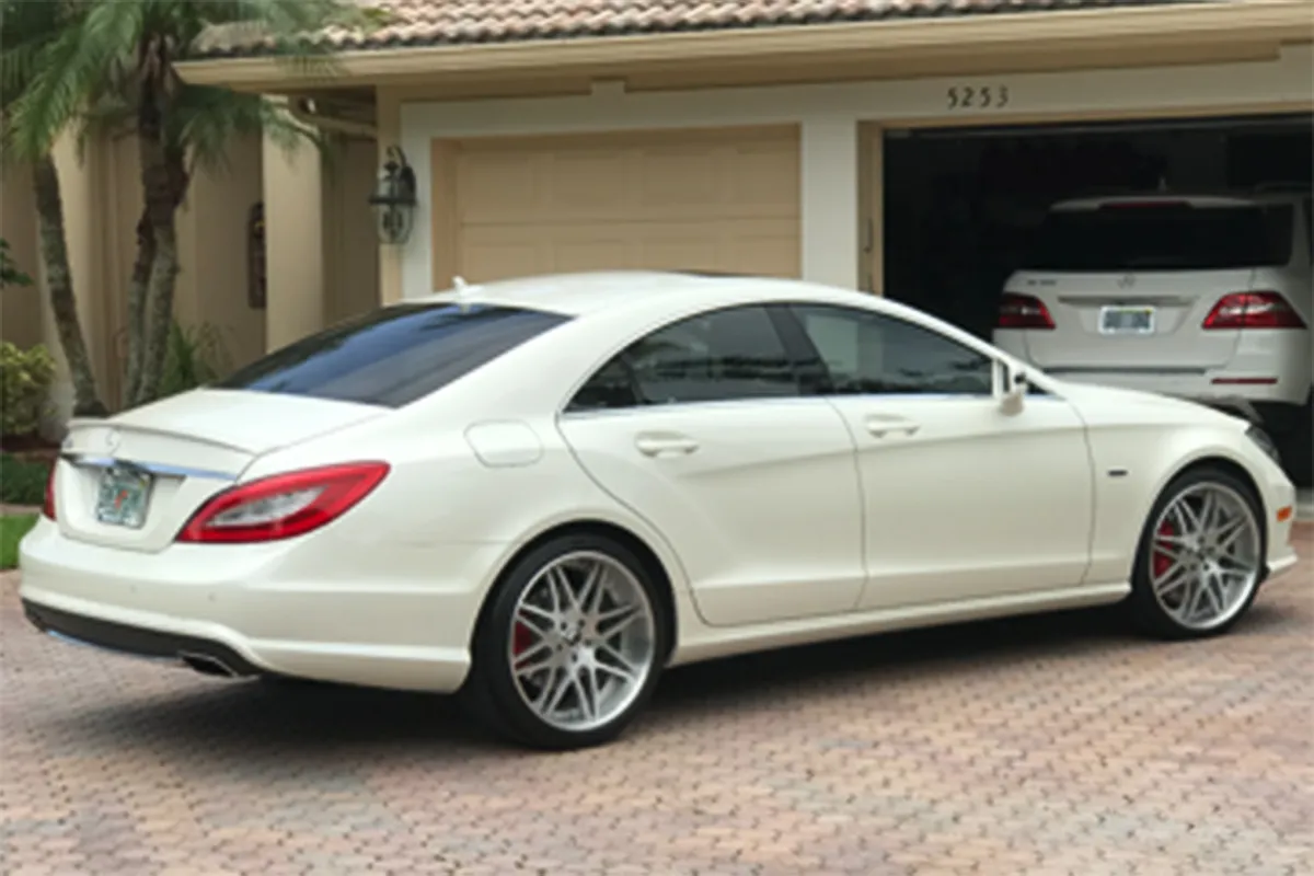 Mercedes-Benz CLS on Forgiato Pinzette wheels
