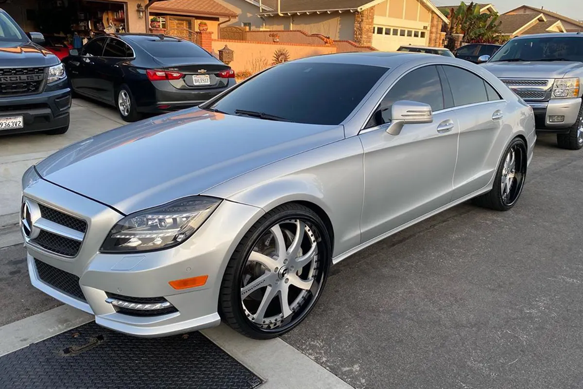 Mercedes-Benz CLS on Forgiato Quattresimo wheels