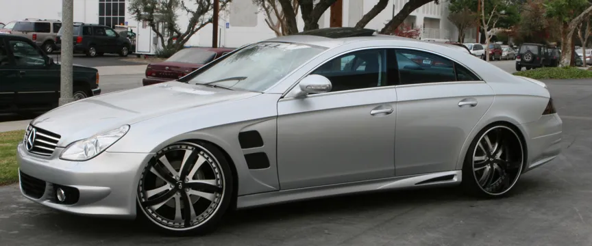 Mercedes-Benz CLS on Forgiato Rasoio wheels