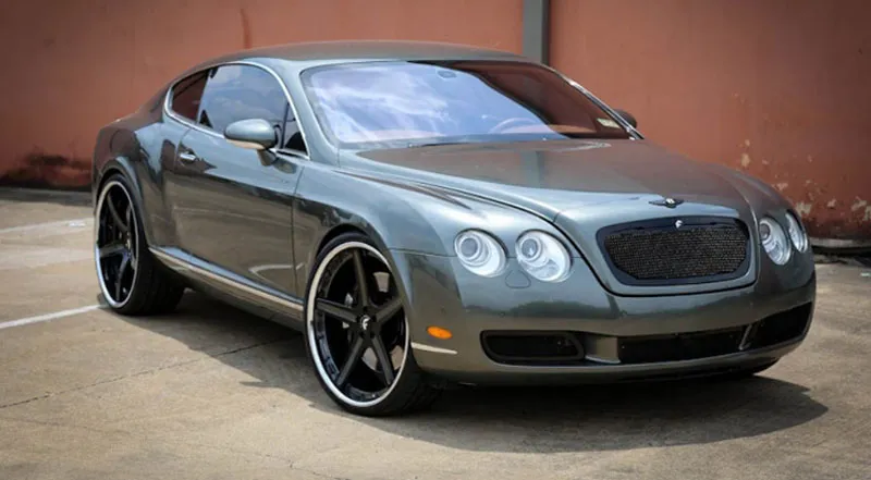 Bentley Continental on Forgiato Aggio-ECL wheels