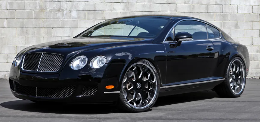 Bentley Continental on Forgiato Capolavaro wheels