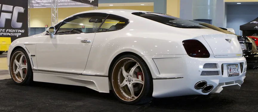 Bentley Continental on Forgiato Curva wheels