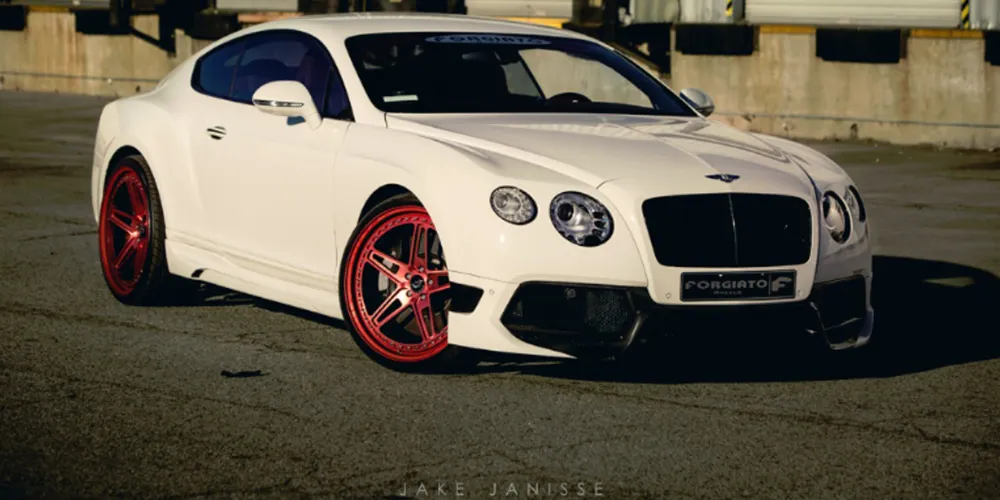 Bentley Continental on Forgiato F-Cinque wheels