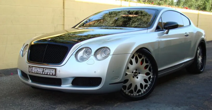 Bentley Continental on Forgiato Grano wheels