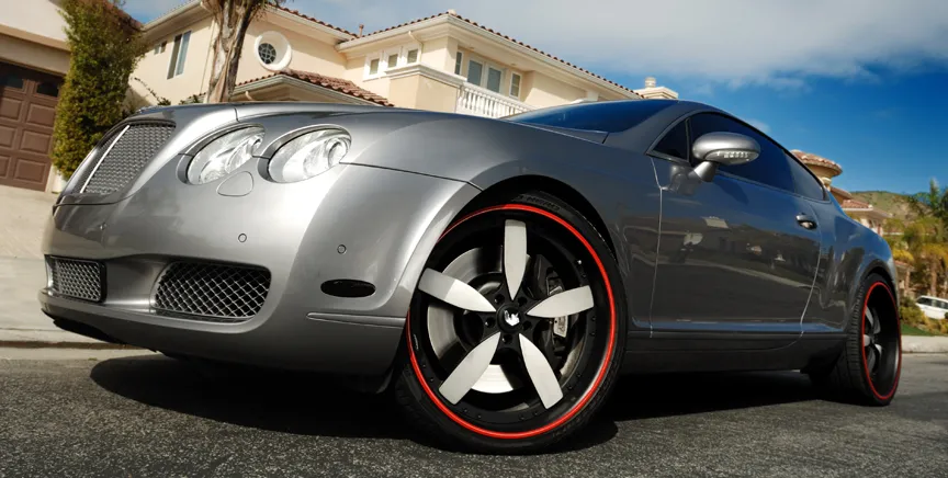 Bentley Continental on Forgiato ITO wheels
