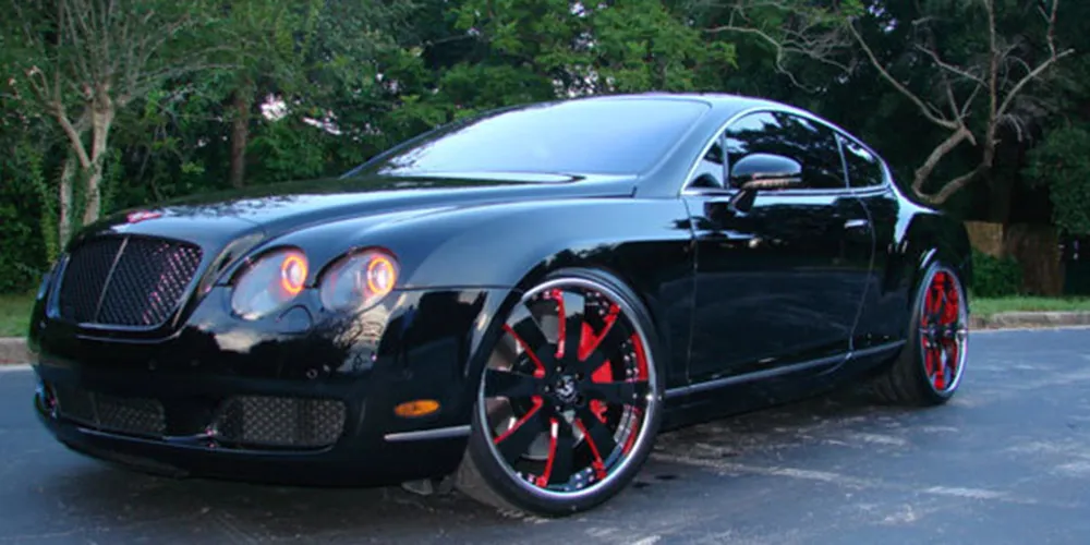 Bentley Continental on Forgiato Otto wheels