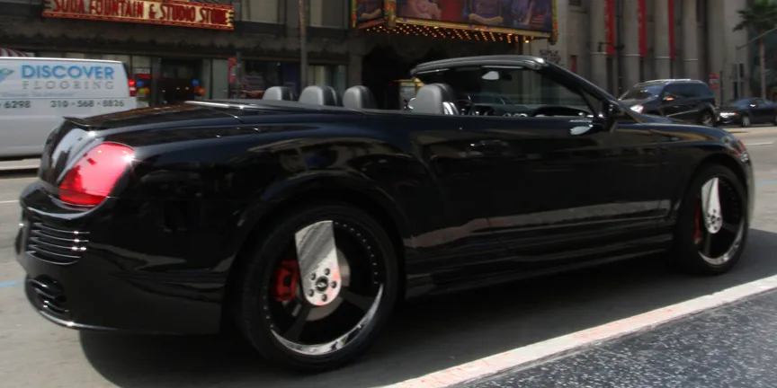 Bentley Continental on Forgiato Parlaro wheels