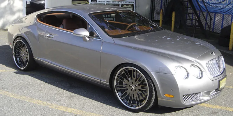 Bentley Continental on Forgiato Taglio wheels