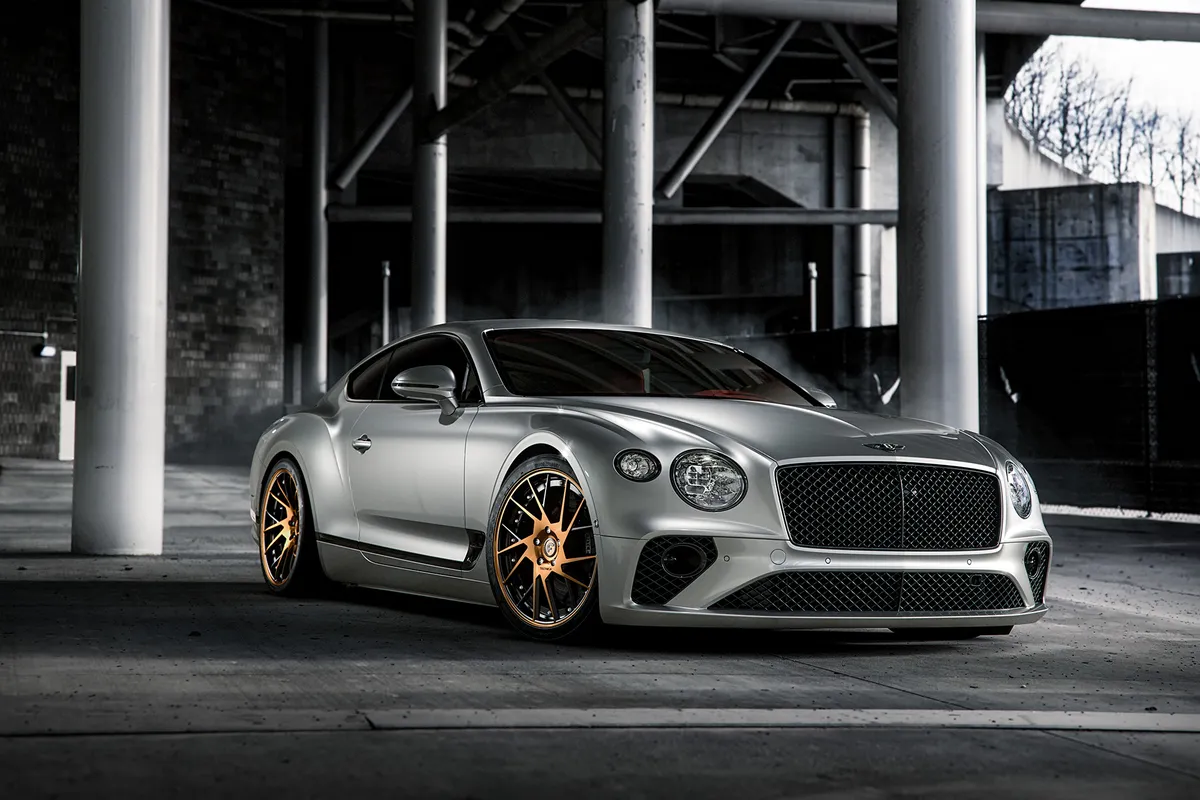 Bentley Continental on Forgiato Tec 2.2 wheels