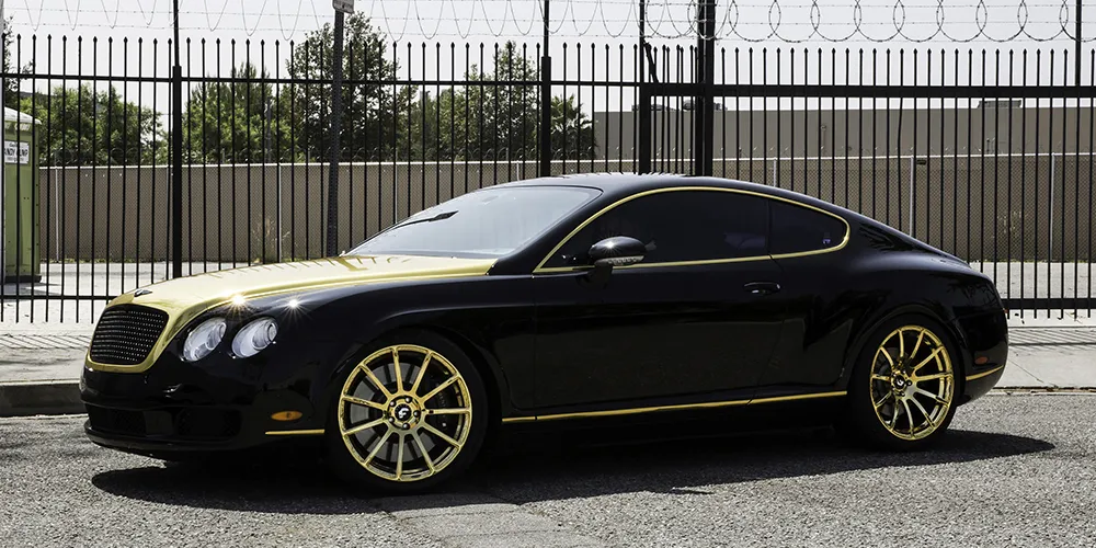 Bentley Continental on Forgiato Undice-M wheels
