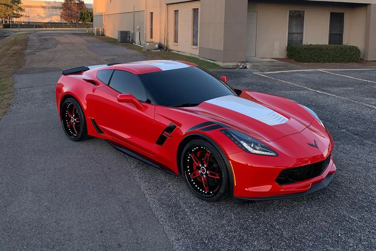 Chevrolet Corvette on Forgiato Affilato wheels