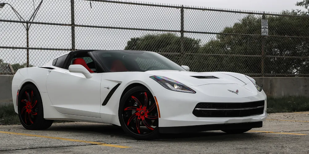 Chevrolet Corvette on Forgiato Azioni wheels