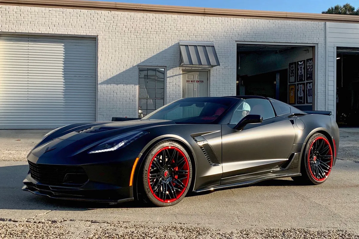 Chevrolet Corvette on Forgiato C2C wheels
