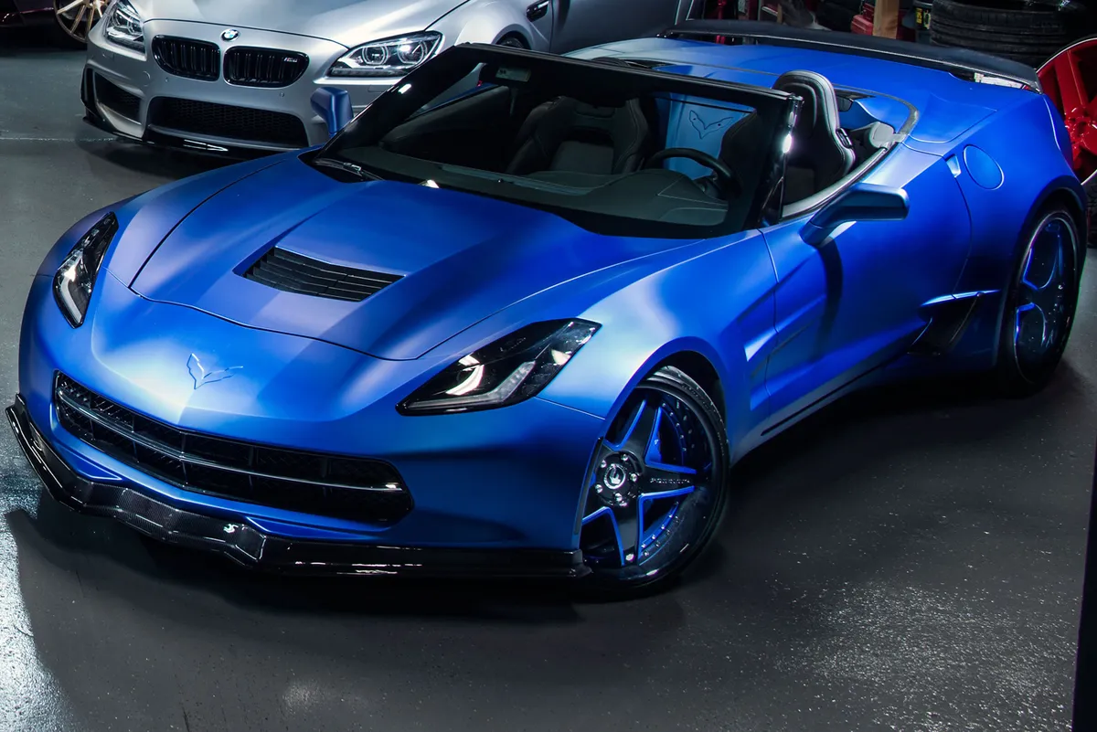 Chevrolet Corvette on Forgiato Classico-B wheels