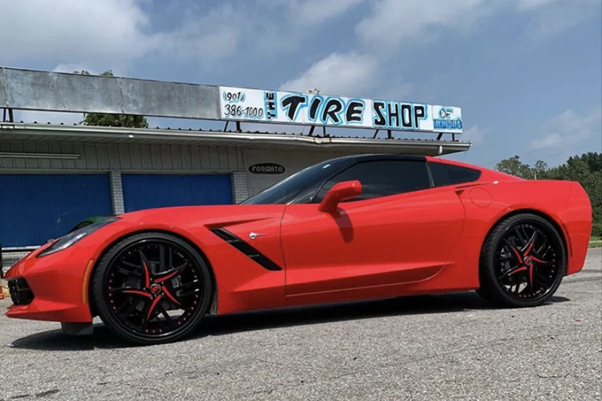 Chevrolet Corvette on Forgiato Decimo-L wheels